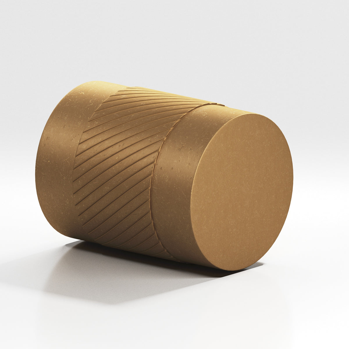 Colonial Bronze 548 Knurled Cylinder Knob, 3/4 in Diameter - Distressed Light Statuary Bronze