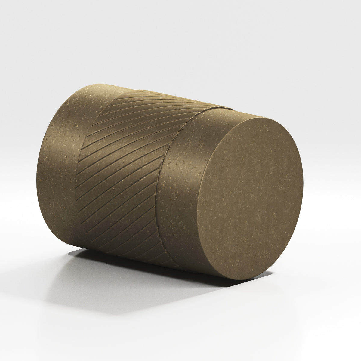 Colonial Bronze 548 Knurled Cylinder Knob, 3/4 in Diameter - Distressed Oil Rubbed Bronze