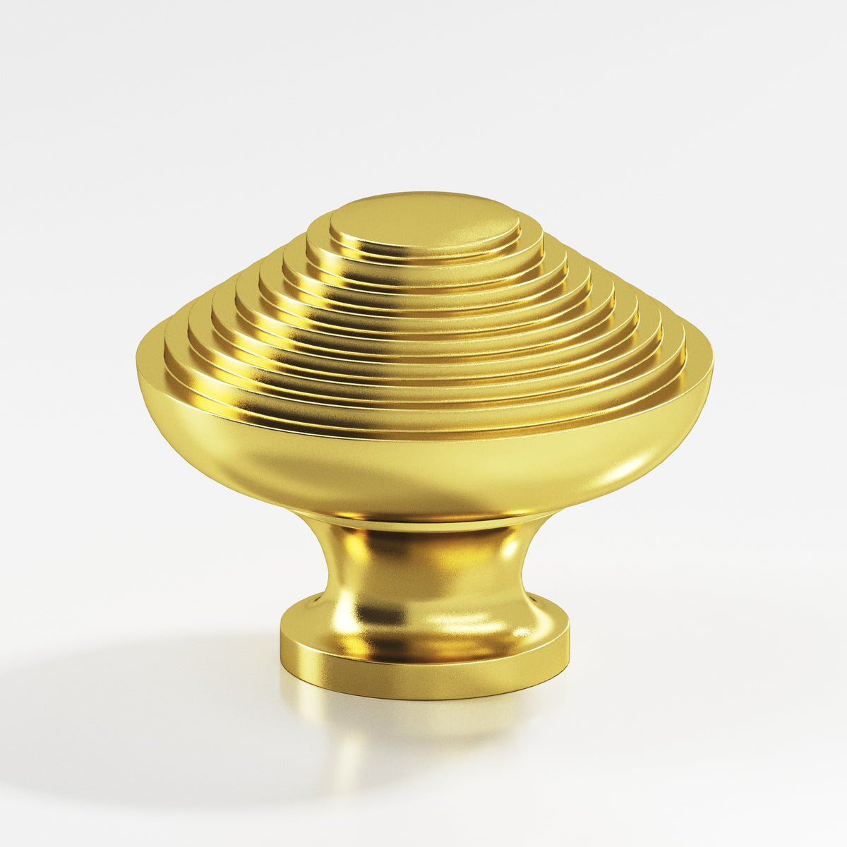 Colonial Bronze 633BB Half-Beehive Back-to-Back Shower Door Knob Kit, 1-1/2 in Diameter - French Gold