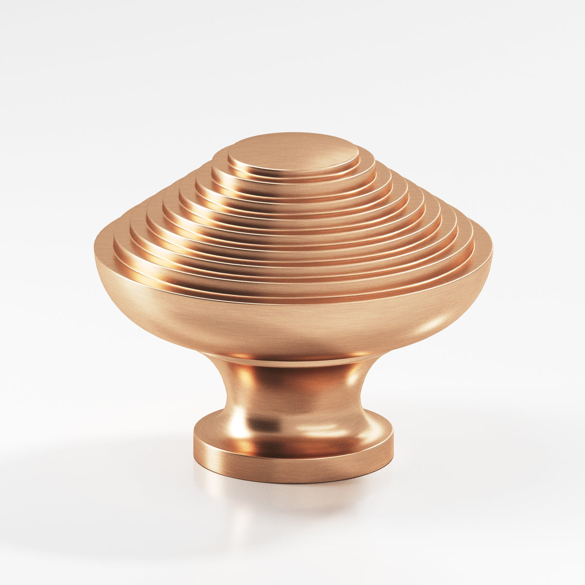 Colonial Bronze 632 Half-Beehive Knob, 1-1/4 in Diameter - Satin Bronze