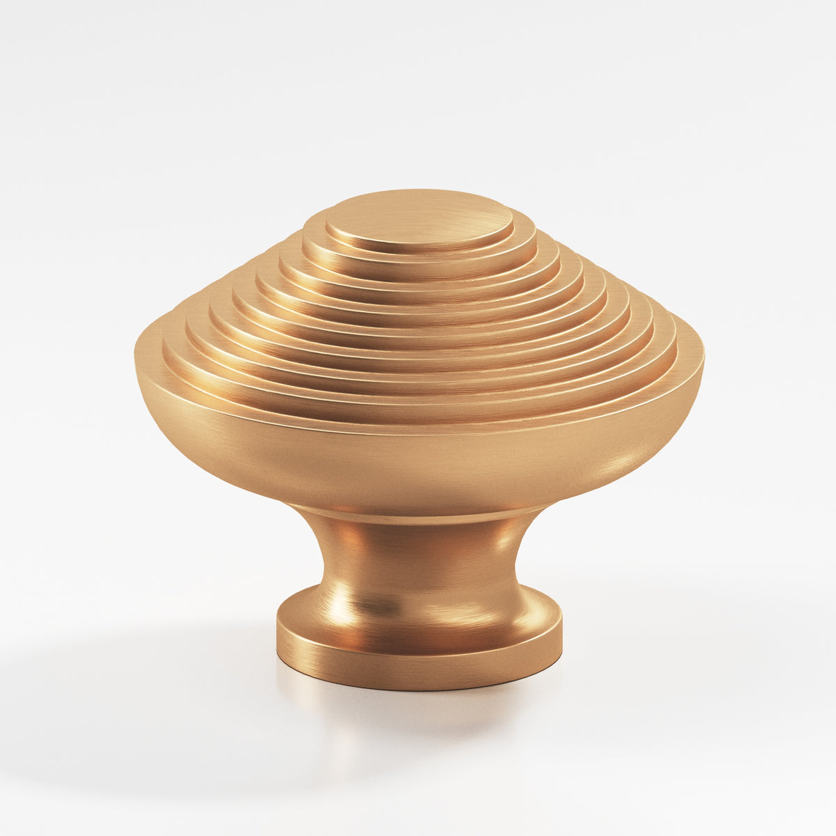 Colonial Bronze 632 Half-Beehive Knob, 1-1/4 in Diameter - Matte Satin Bronze