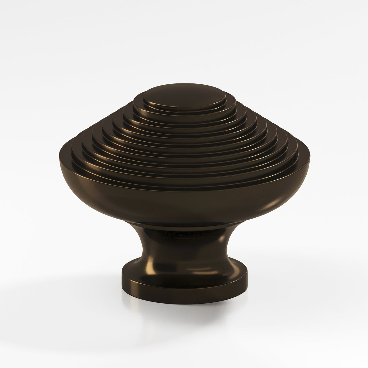Colonial Bronze 632 Half-Beehive Knob, 1-1/4 in Diameter - Oil Rubbed Bronze