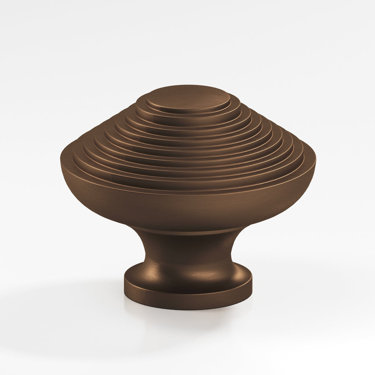 Colonial Bronze 633 Half-Beehive Knob, 1-1/2 in Diameter - Matte Oil Rubbed Bronze