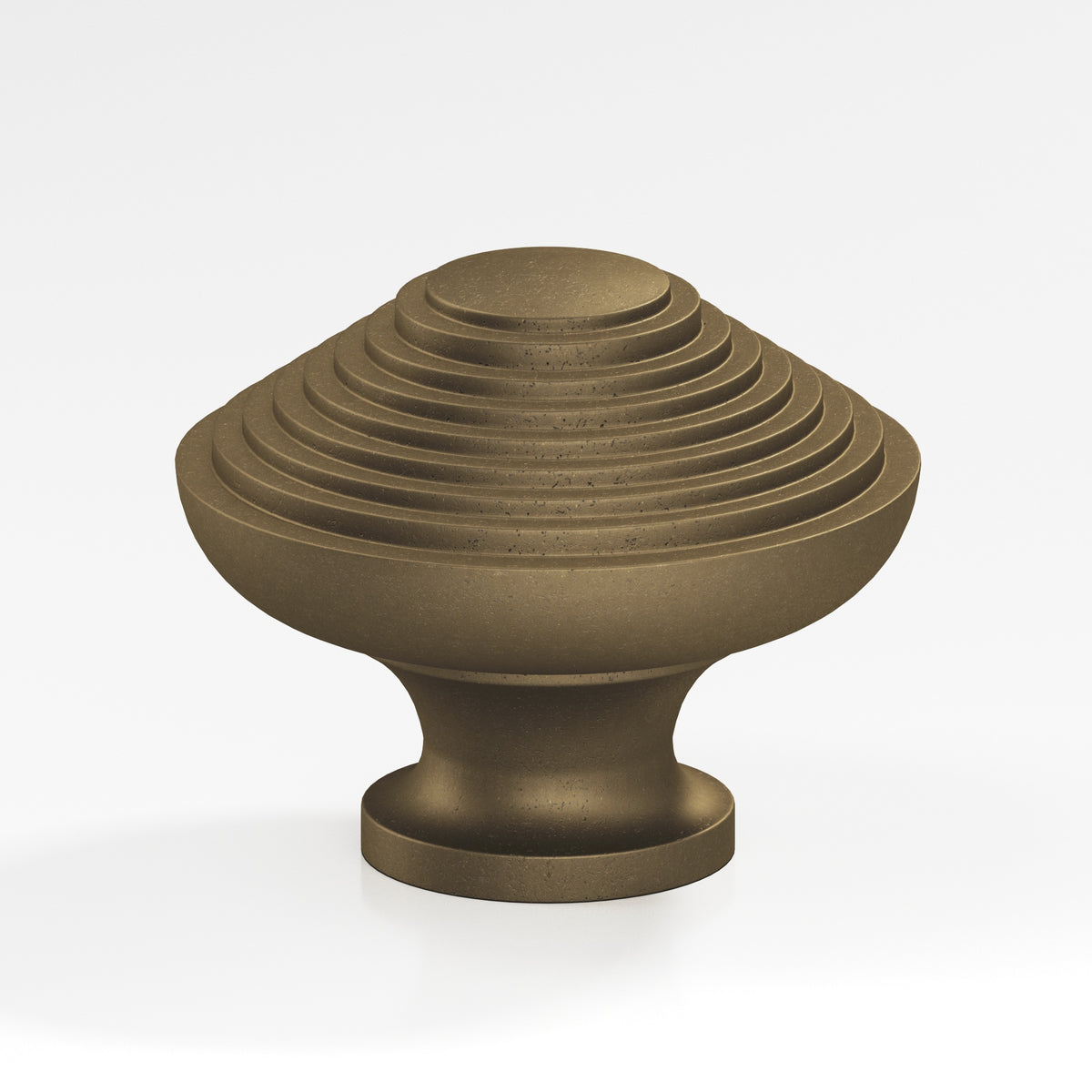 Colonial Bronze 632 Half-Beehive Knob, 1-1/4 in Diameter - Distressed Oil Rubbed Bronze