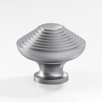 Colonial Bronze 633BB Half-Beehive Back-to-Back Shower Door Knob Kit, 1-1/2 in Diameter - Matte Satin Chrome