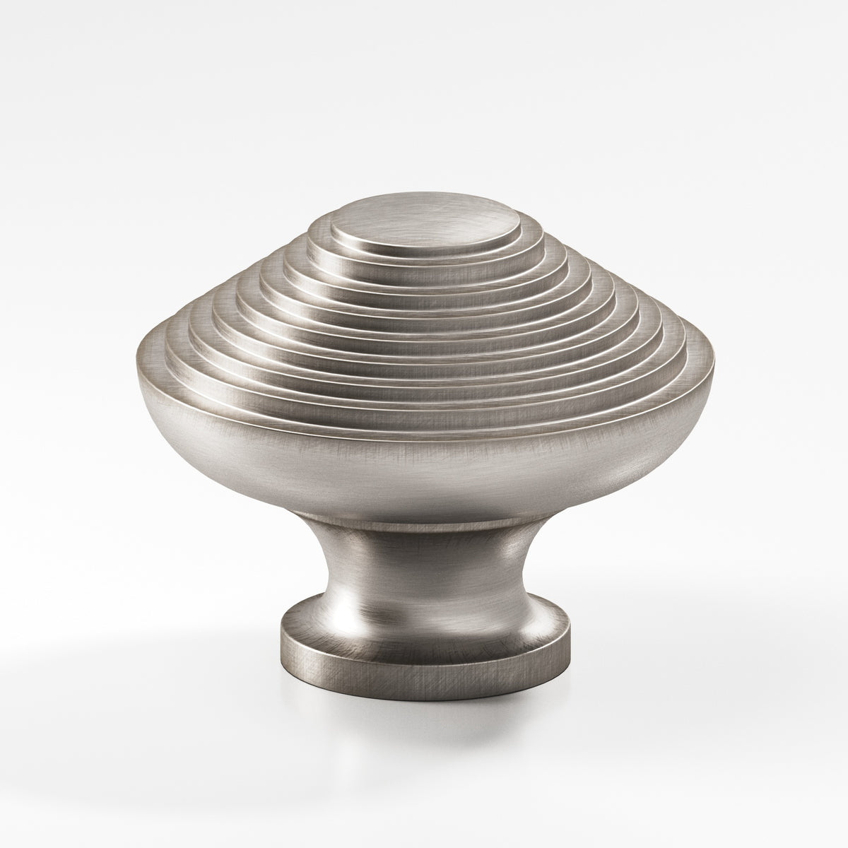 Colonial Bronze 632 Half-Beehive Knob, 1-1/4 in Diameter - Pewter