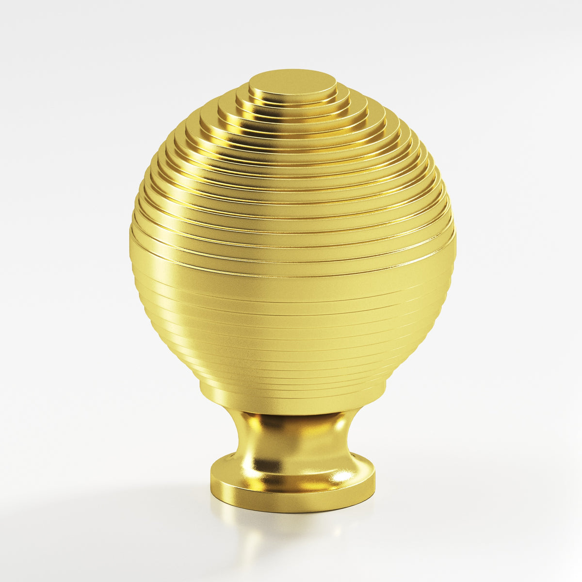 Colonial Bronze 636 Beehive Knob, 1-1/4 in Diameter - French Gold