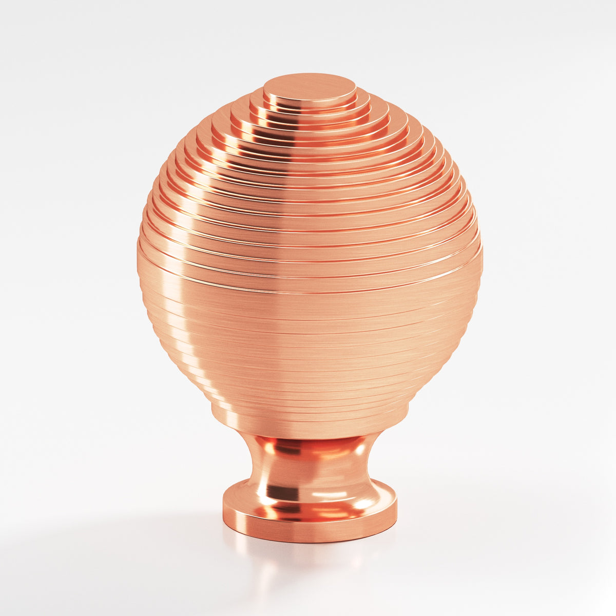 Colonial Bronze 636 Beehive Knob, 1-1/4 in Diameter - Satin Copper