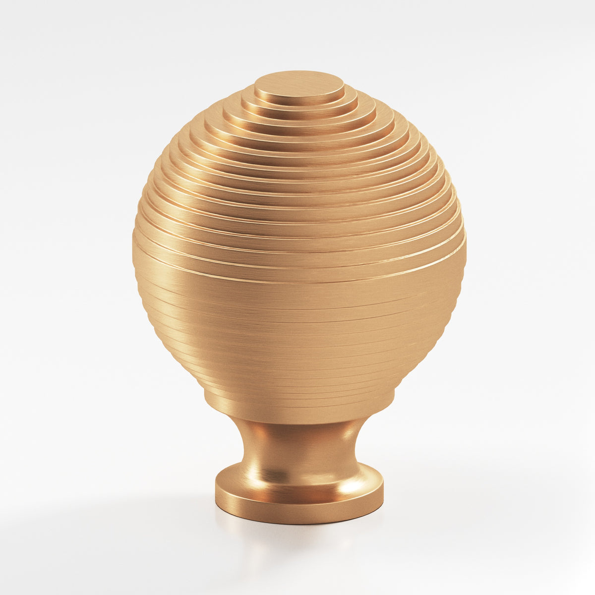 Colonial Bronze 637 Beehive Knob, 1-1/2 in Diameter - Matte Satin Bronze