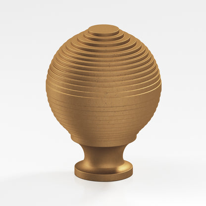 Colonial Bronze 637BB Beehive Back-to-Back Shower Door Knob Kit, 1-1/2 in Diameter - Distressed Light Statuary Bronze