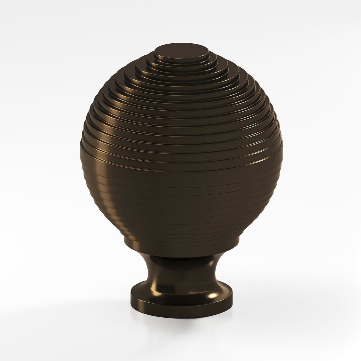 Colonial Bronze 636 Beehive Knob, 1-1/4 in Diameter - Oil Rubbed Bronze