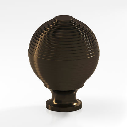 Colonial Bronze 637BB Beehive Back-to-Back Shower Door Knob Kit, 1-1/2 in Diameter - Oil Rubbed Bronze