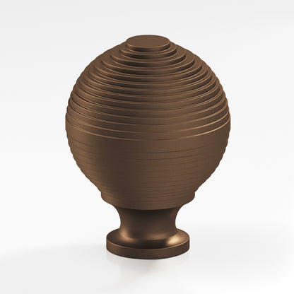 Colonial Bronze 637BB Beehive Back-to-Back Shower Door Knob Kit, 1-1/2 in Diameter - Matte Oil Rubbed Bronze