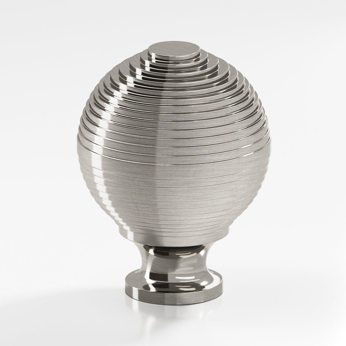 Colonial Bronze 636 Beehive Knob, 1-1/4 in Diameter - Nickel Stainless