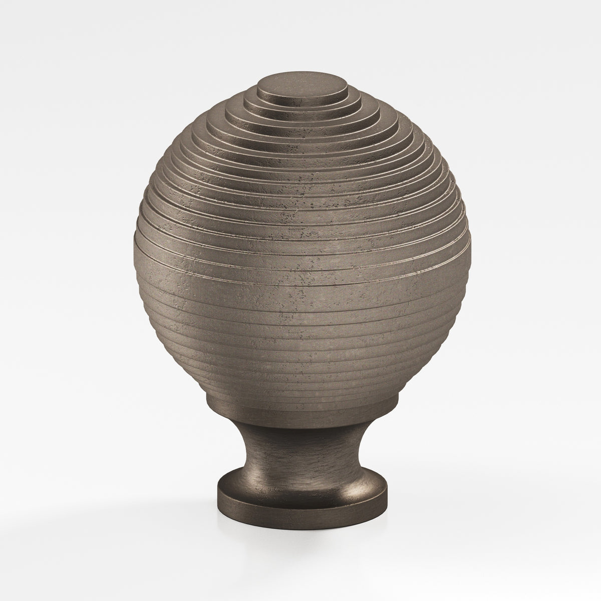 Colonial Bronze 637 Beehive Knob, 1-1/2 in Diameter - Distressed Pewter
