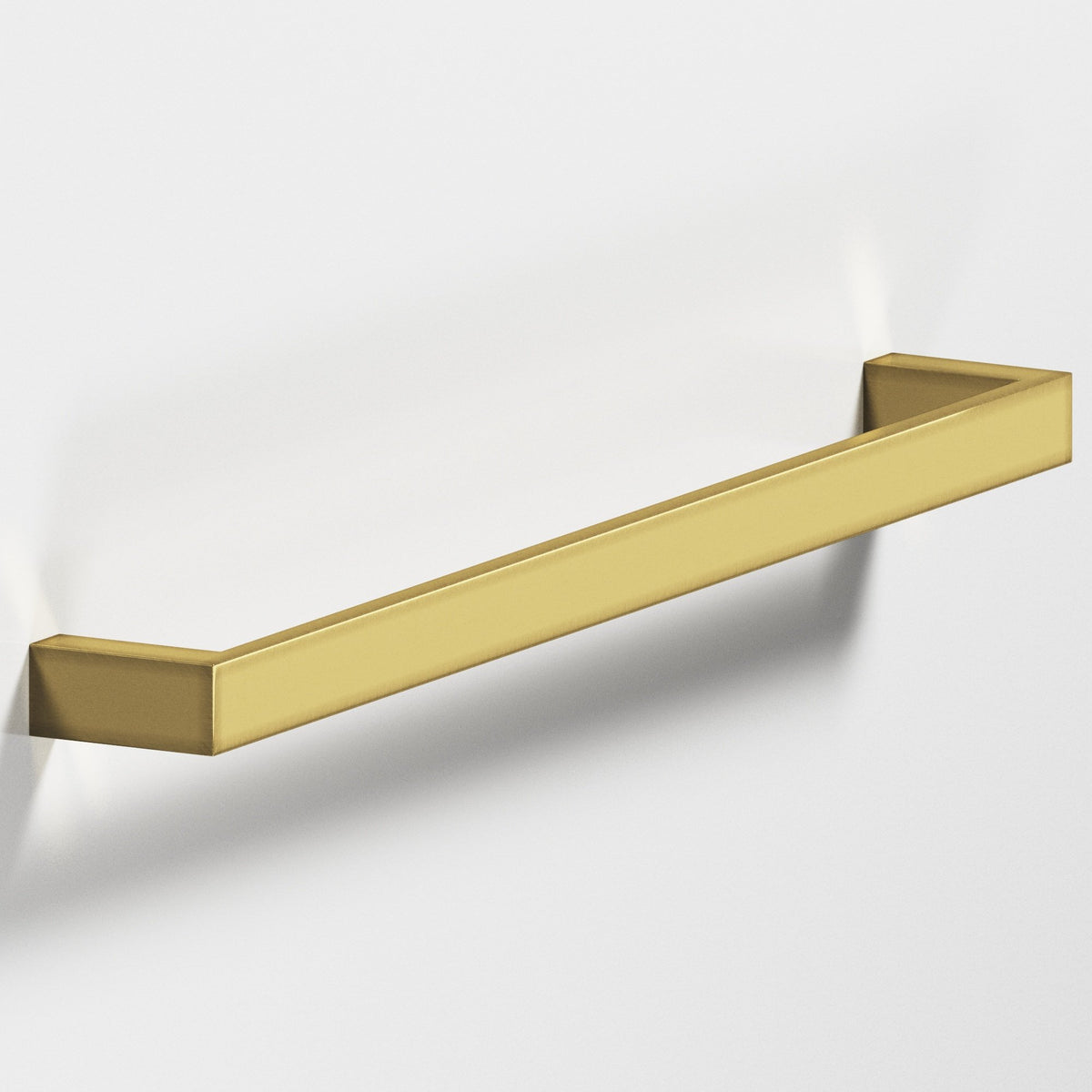 Colonial Bronze 746 Rectangular Pull with Rounded Back, 5/8 in Wide - Antique Bronze