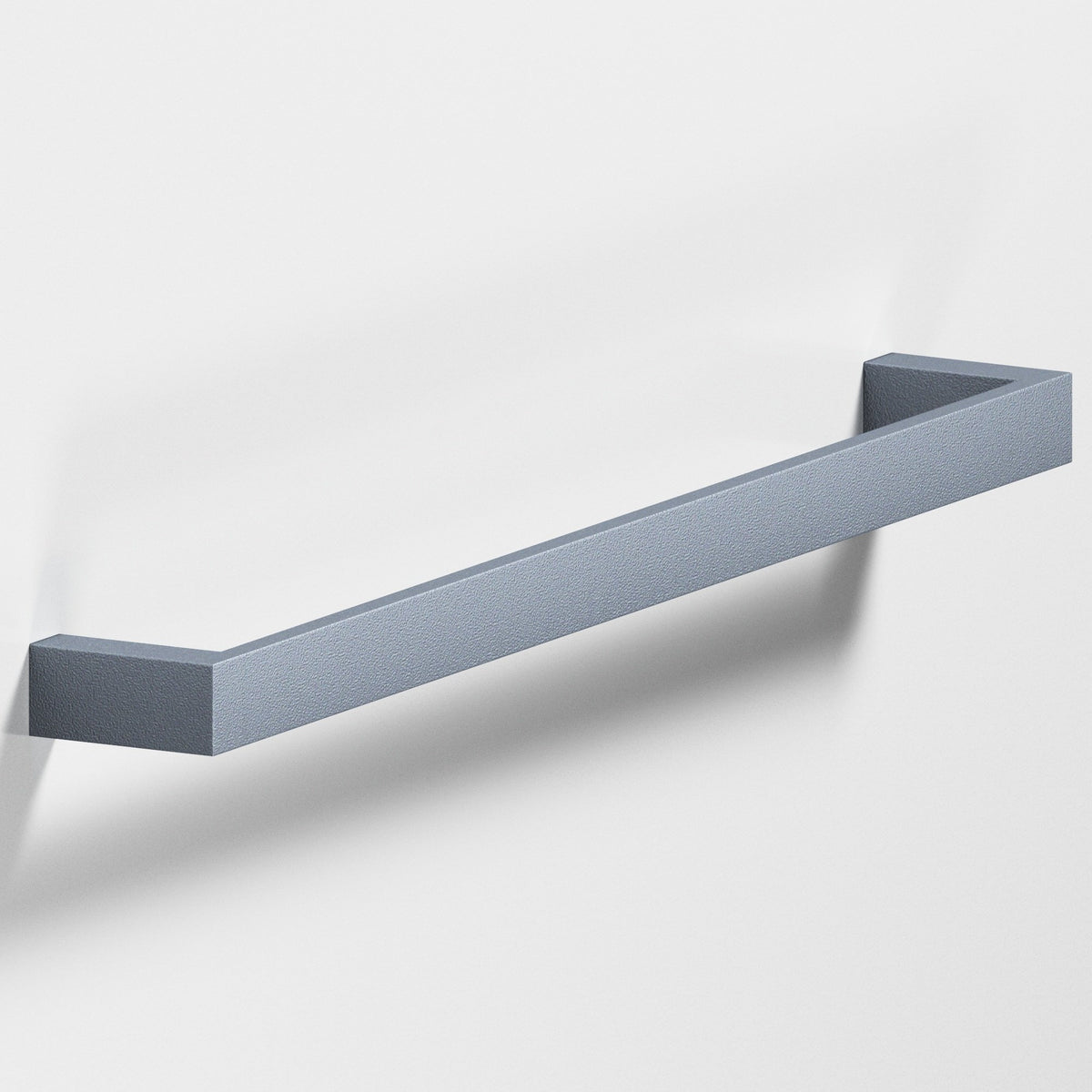 Colonial Bronze 746 Rectangular Pull with Rounded Back, 5/8 in Wide - Frost Chrome™