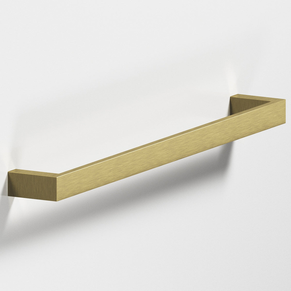Colonial Bronze 746 Rectangular Pull with Rounded Back, 5/8 in Wide