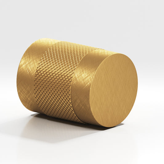 Colonial Bronze 562 Diamond-Knurled Cylinder Knob, 1-1/4 in Diameter