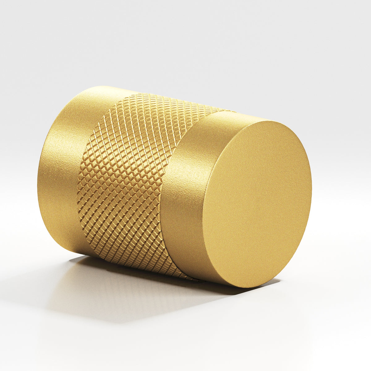 Colonial Bronze 562BB Diamond-Knurled Cylinder Back-to-Back Shower Door Knob Kit, 1-1/4 in Diameter - Frost Brass™