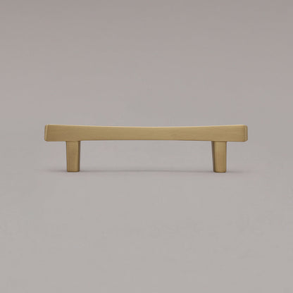 Hapny Diamond Cabinet Pull - 4 in (101.6mm) - Satin Brass