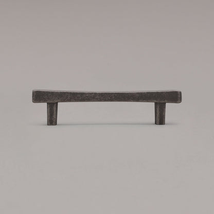 Hapny Diamond Cabinet Pull - 4 in (101.6mm) - Weathered Nickel