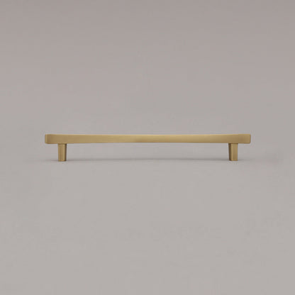 Hapny Diamond Cabinet Pull - 8 in (203.2mm) - Satin Brass