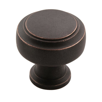 Amerock Highland Ridge Cabinet Knob - Dark Oiled Bronze