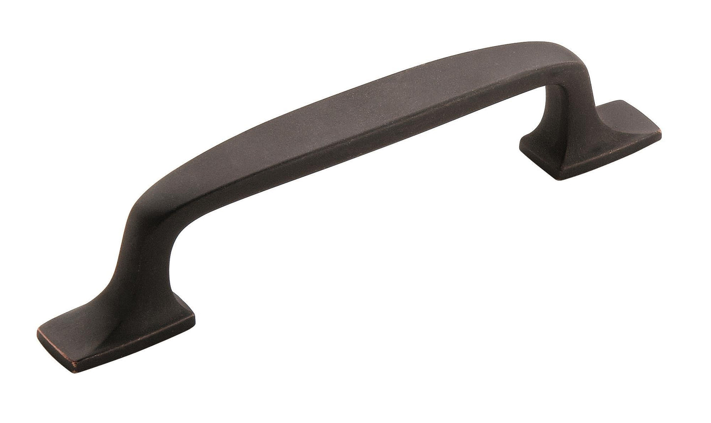 Amerock Highland Ridge Pull - 3-3/4 inch (96mm) CTC - Dark Oiled Bronze