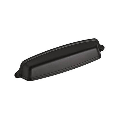 Amerock Stature Cabinet Cup Pull - Matte Black