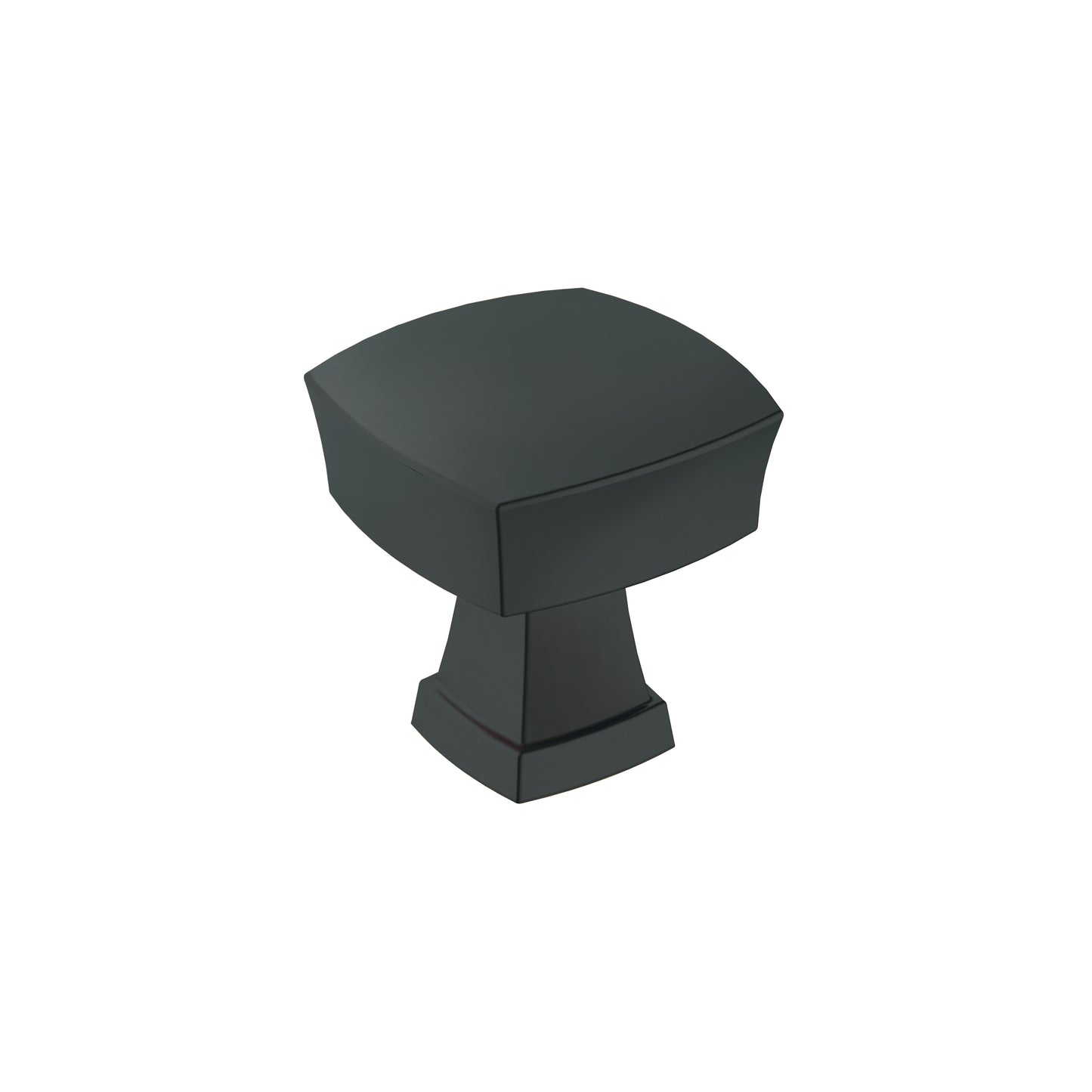 Amerock Stature Knob - 1-1/4 inch (32mm) Length - Matte Black