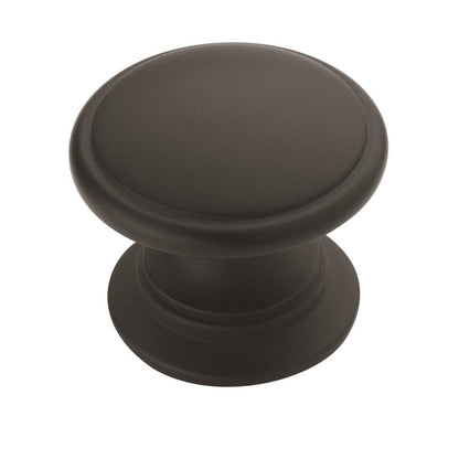 Amerock Ravino Cabinet Knob - Matte Black
