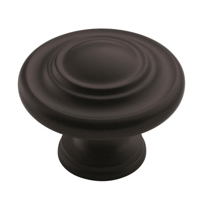 Amerock Inspirations Cabinet Knob - Matte Black