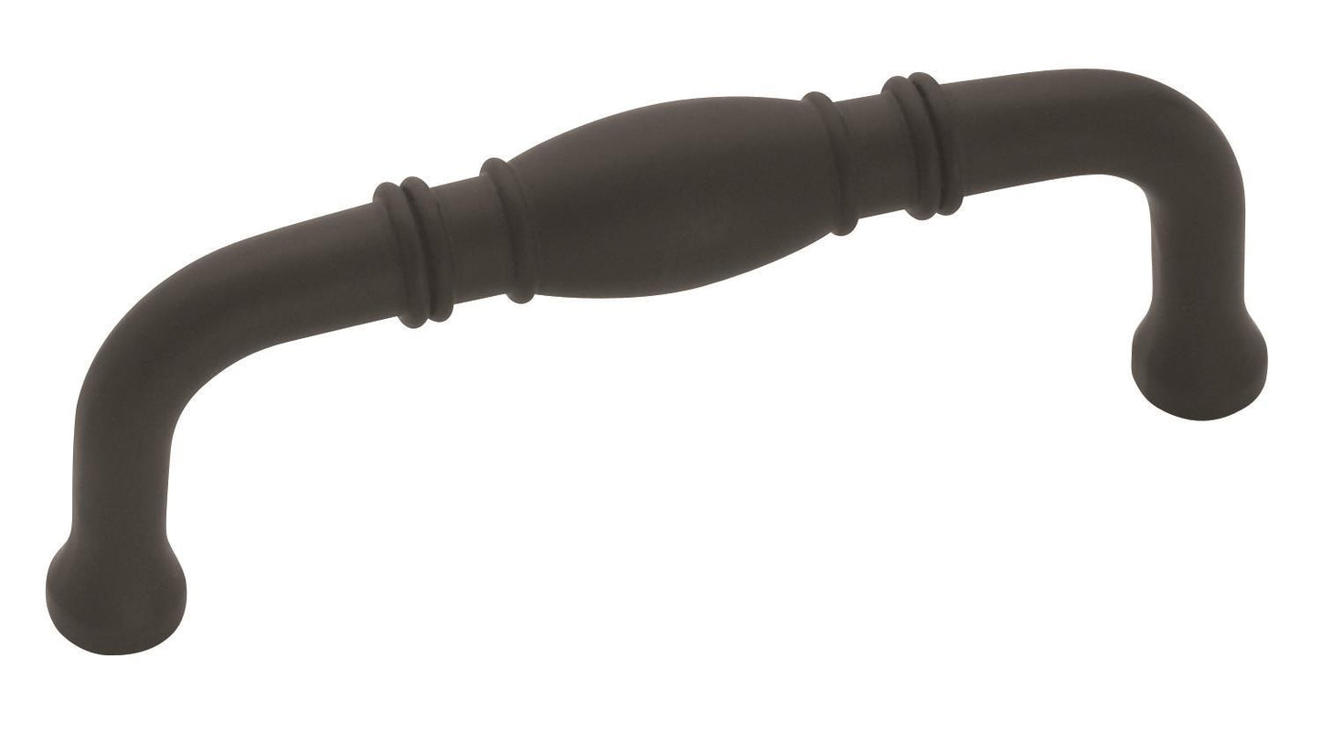 Amerock Granby Pull - 3 inch (76mm) CTC - Matte Black