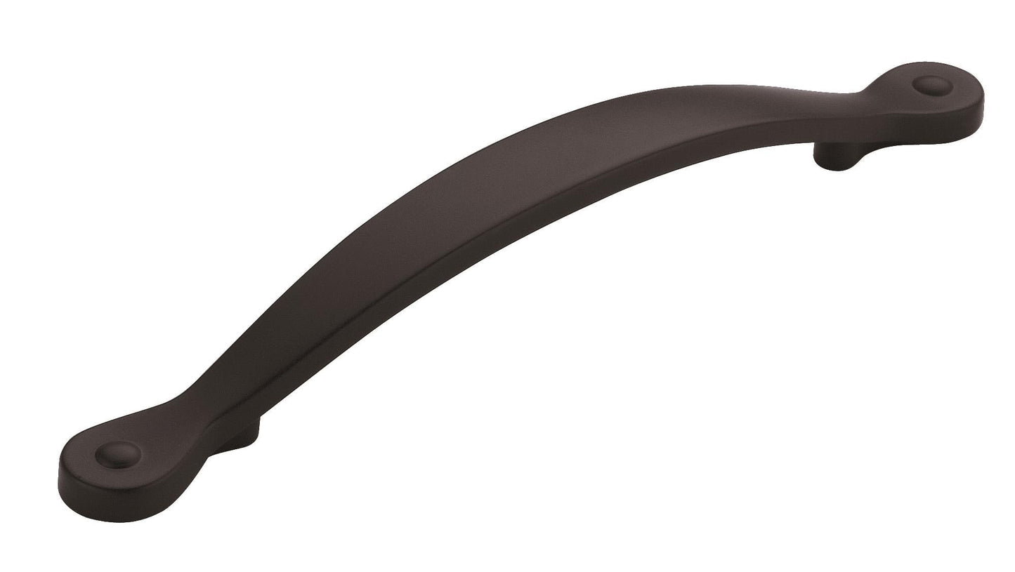 Amerock Inspirations Pull - 5-1/16 inch (128mm) CTC - Matte Black