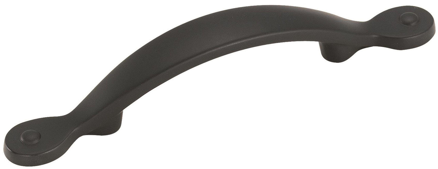 Amerock Inspirations Pull - 3 inch (76mm) CTC - Matte Black