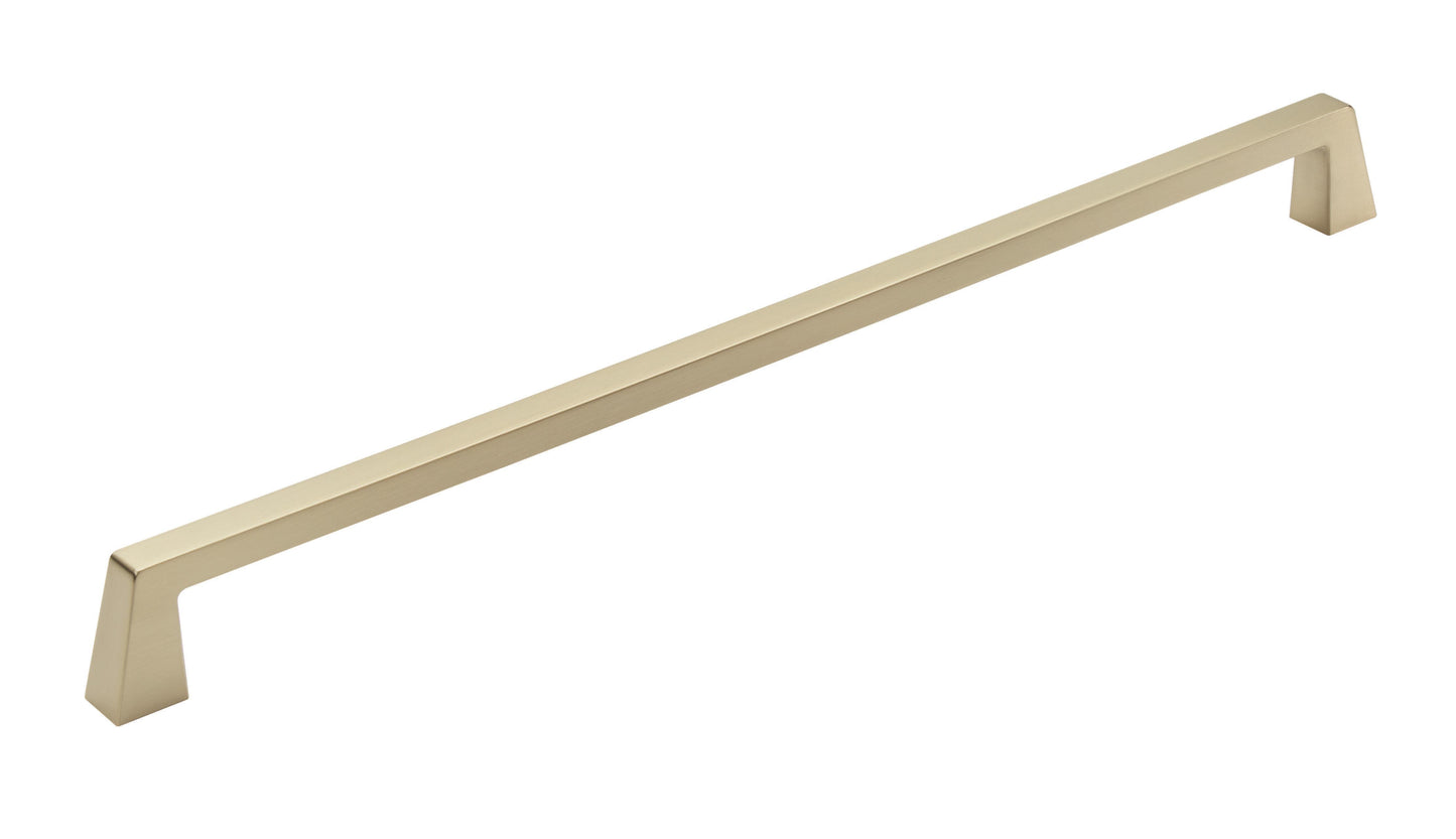 Amerock Blackrock Appliance Pull - 18 inch (457mm) CTC - Golden Champagne