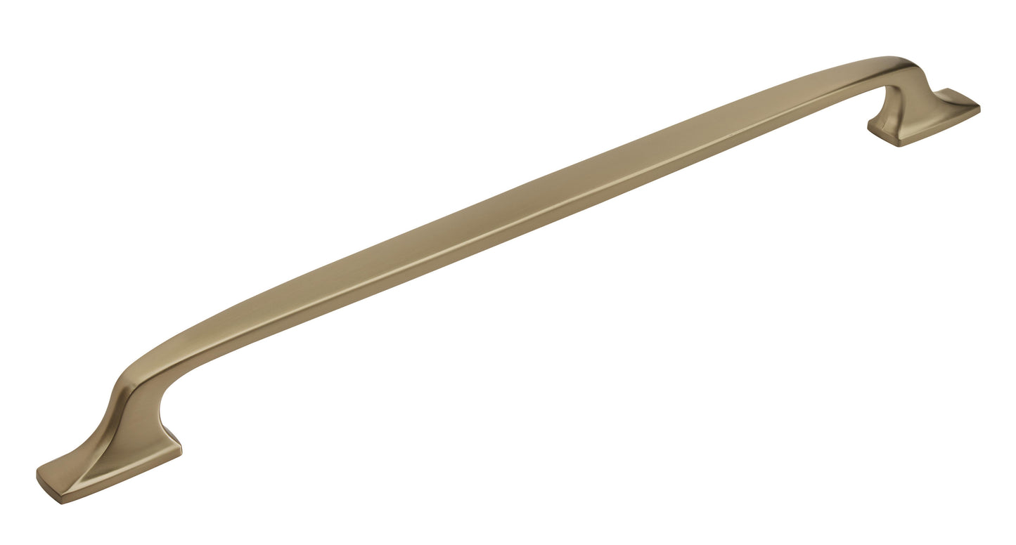 Amerock Highland Ridge Appliance Pull - 18 inch (457mm) CTC - Golden Champagne