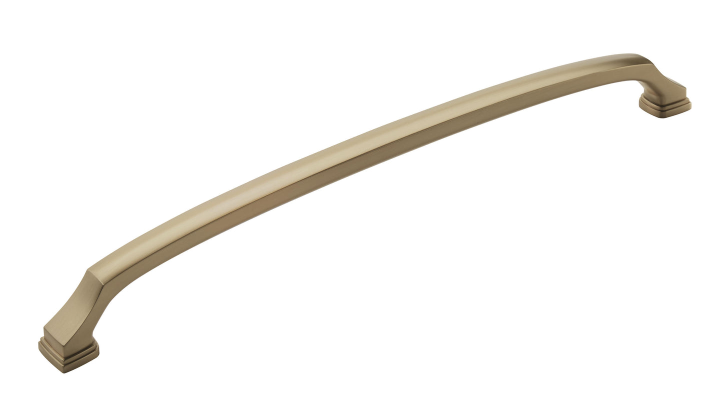 Amerock Revitalize Appliance Pull - 18 inch (457mm) CTC - Golden Champagne