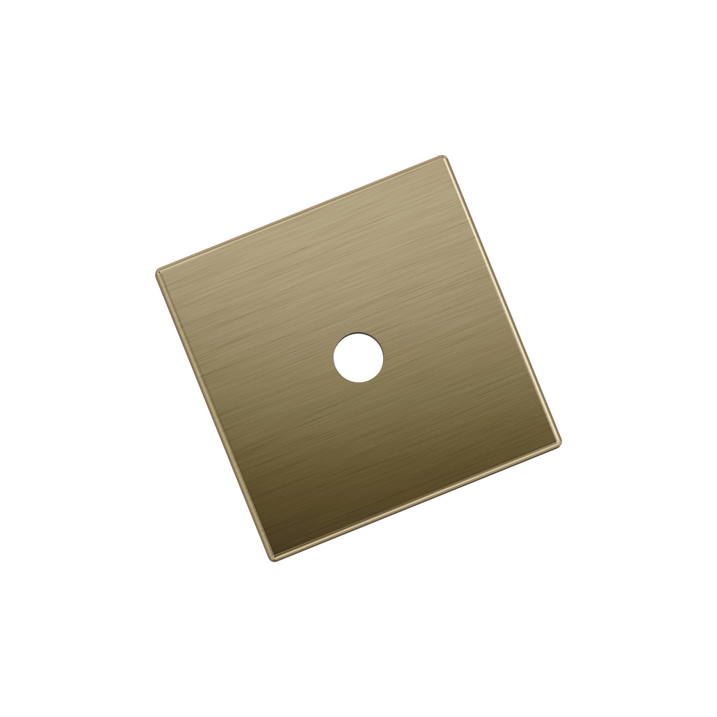 Amerock Ladera Backplate - 1-3/16 inch (30mm) Length - Golden Champagne