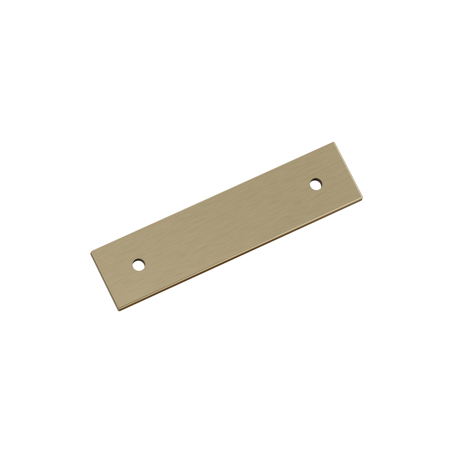 Amerock Ladera Backplate - 3 inch (76mm) CTC - Golden Champagne