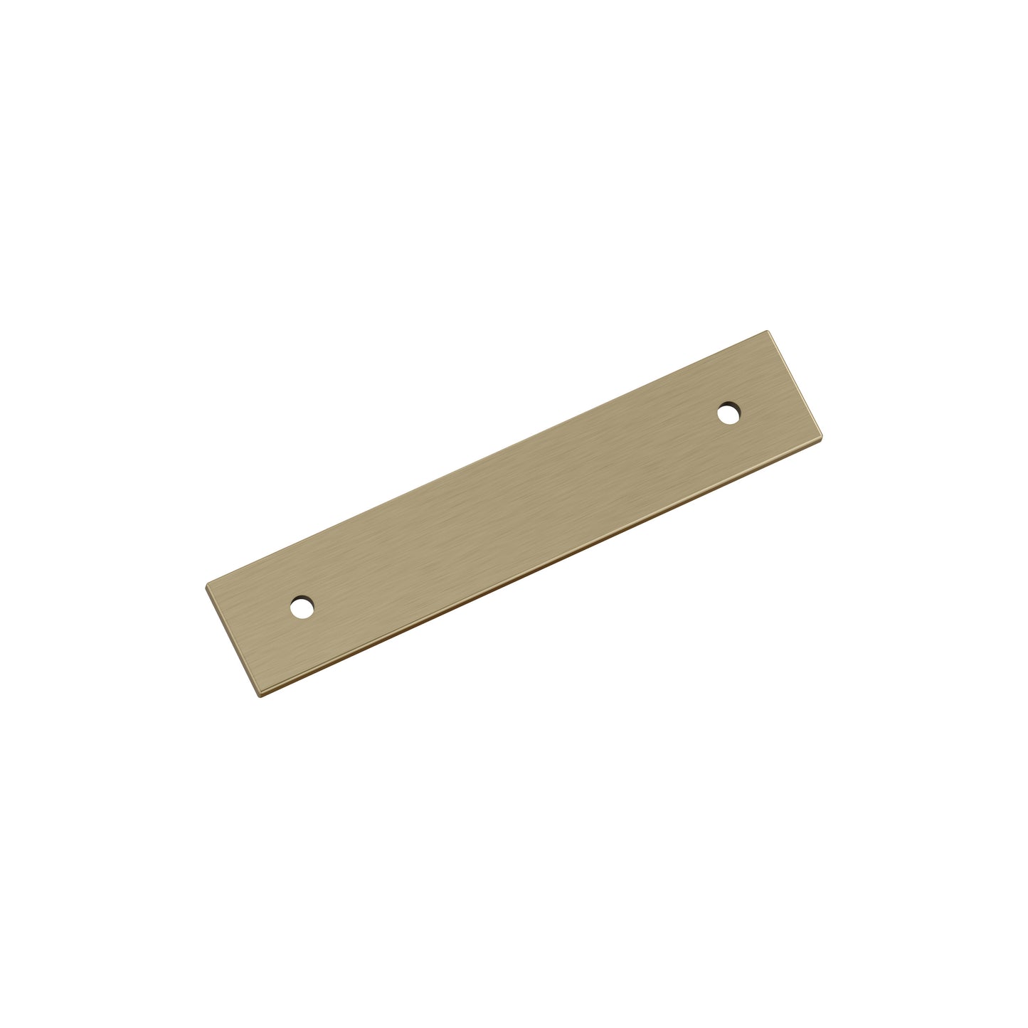 Amerock Ladera Backplate - 3-3/4 inch (96mm) CTC - Golden Champagne