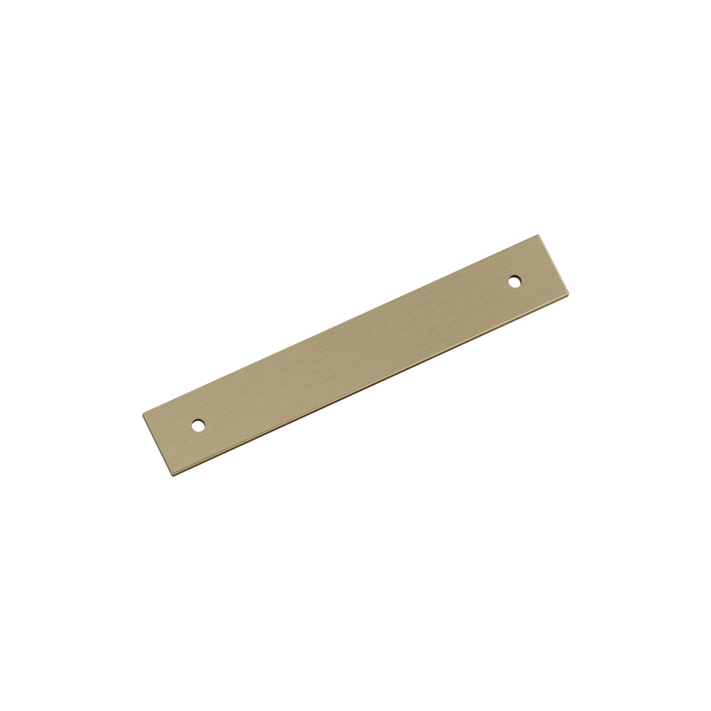 Amerock Ladera Backplate - 5-1/16 inch (128mm) CTC - Golden Champagne