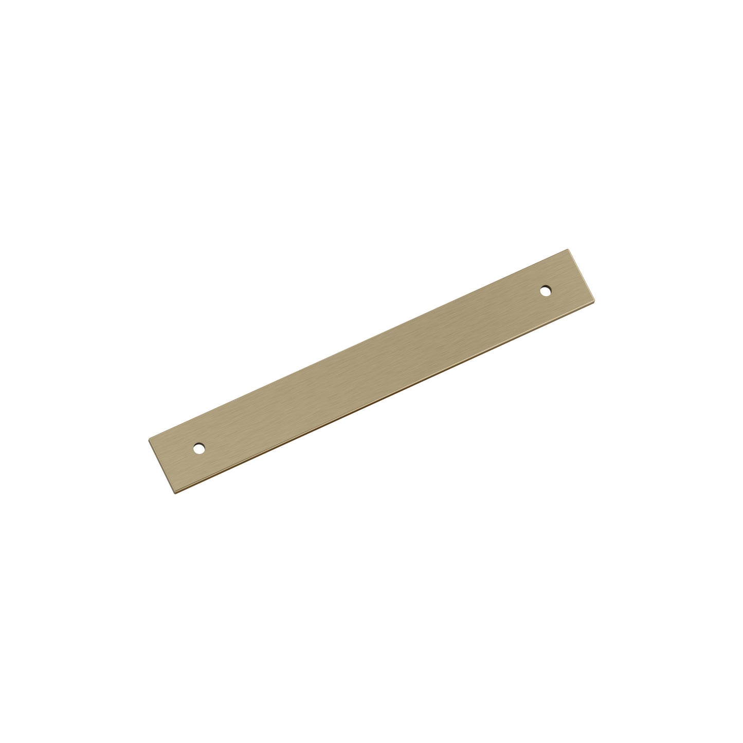 Amerock Ladera Backplate - 6-5/16 inch (160mm) CTC - Golden Champagne