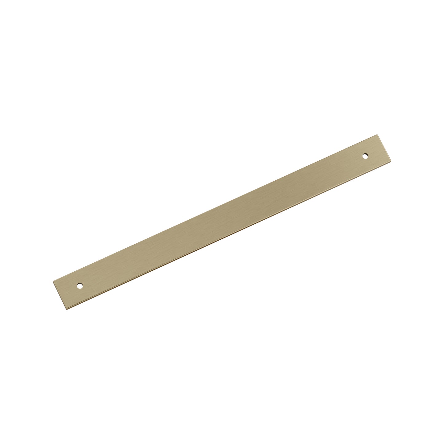 Amerock Ladera Backplate - 10-1/16 inch (256mm) CTC - Golden Champagne
