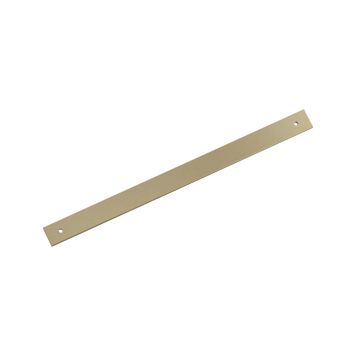 Amerock Ladera Backplate - 12-5/8 inch (320mm) CTC - Golden Champagne