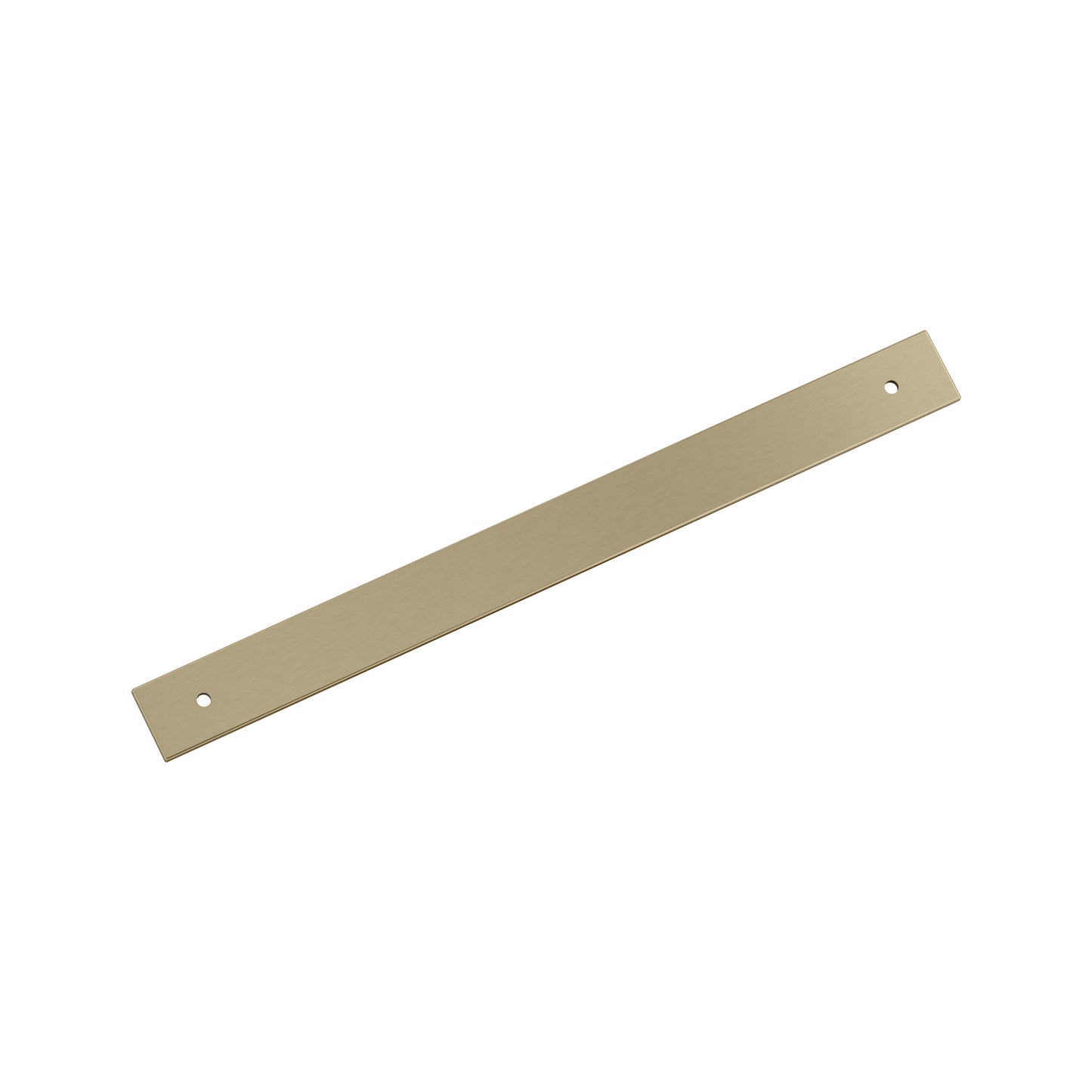 Amerock Ladera Backplate - 12 inch (305mm) CTC - Golden Champagne