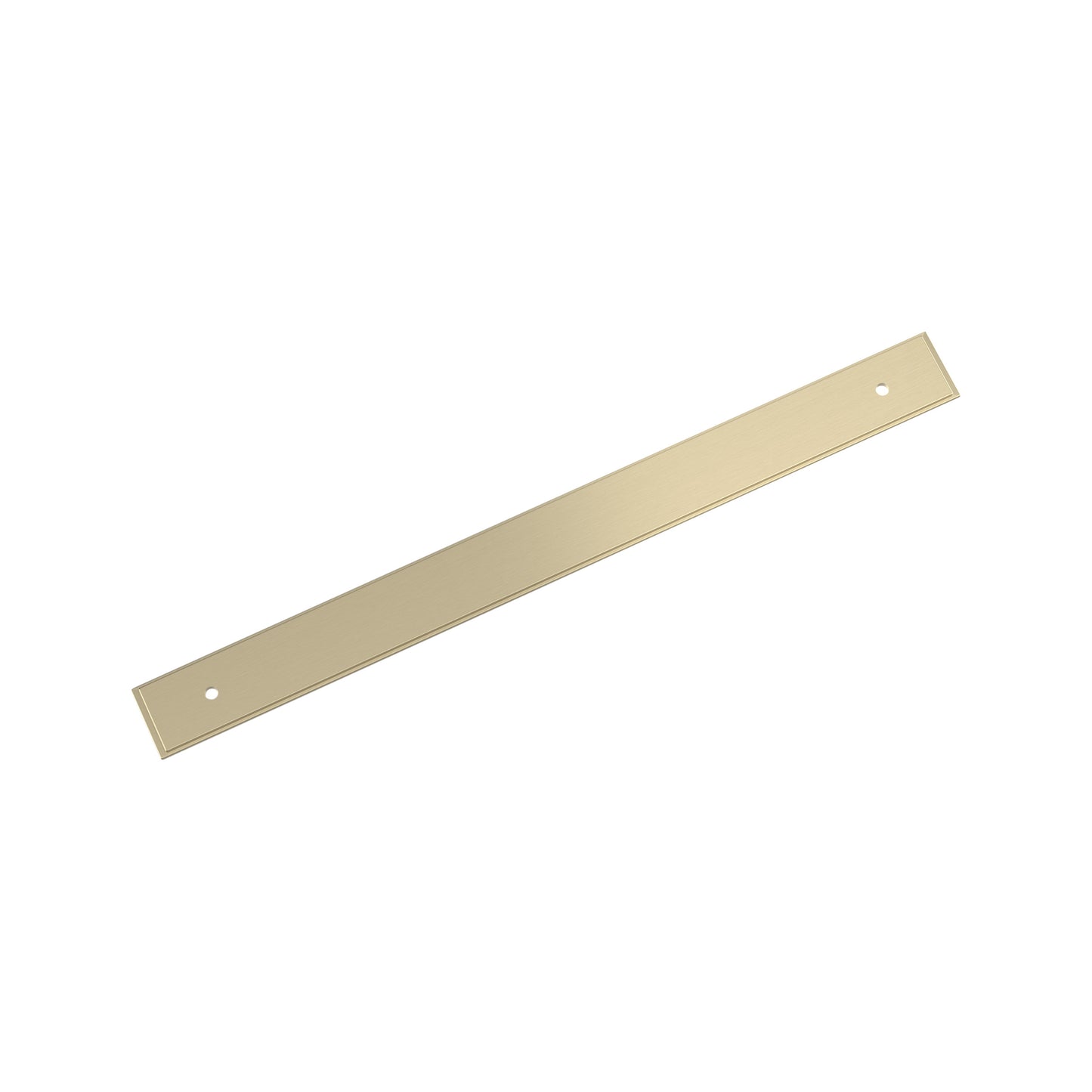 Amerock Maymont Backplate - 10-1/16 inch (256mm) CTC - Golden Champagne