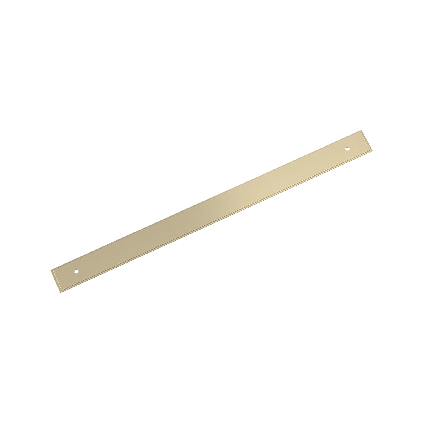 Amerock Maymont Backplate - 12-5/8 inch (320mm) CTC - Golden Champagne
