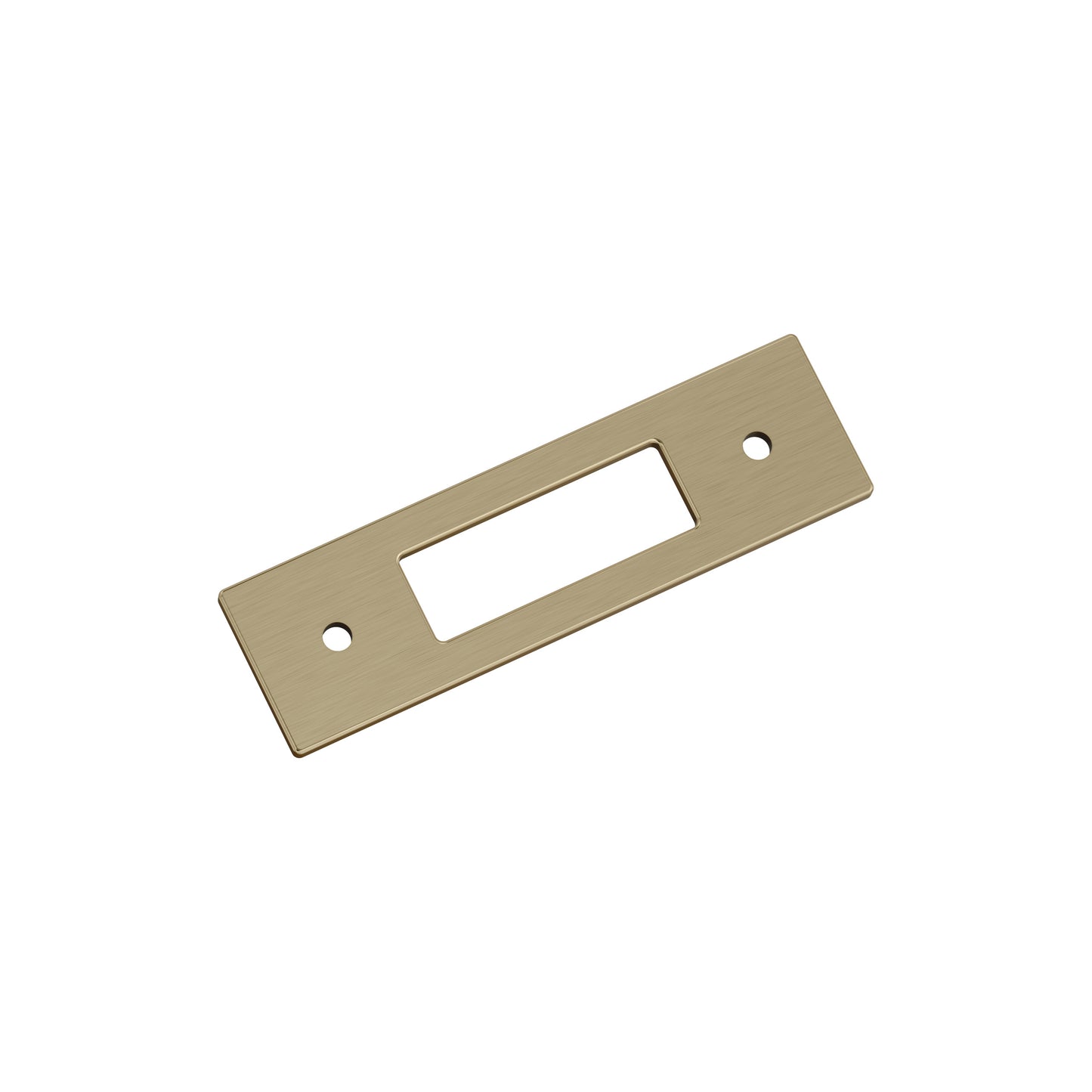 Amerock Medora Backplate - 3 inch (76mm) CTC - Golden Champagne